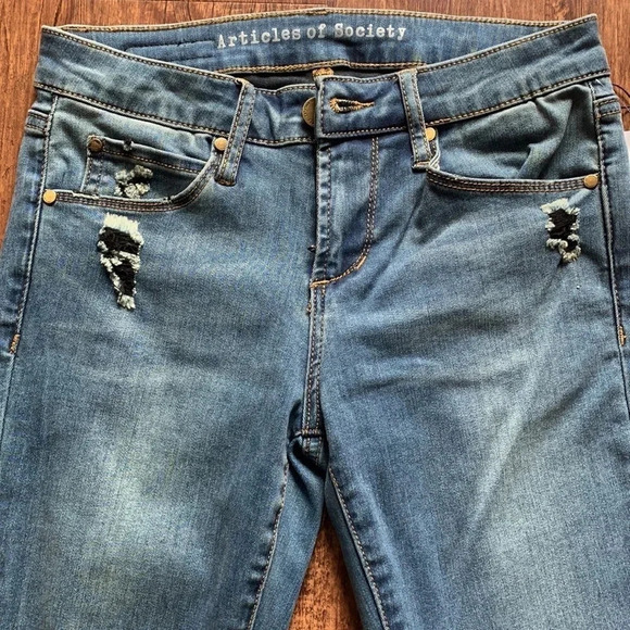 Articles of Society Women's Jeans Mason Wash New - Picture 4 of 14